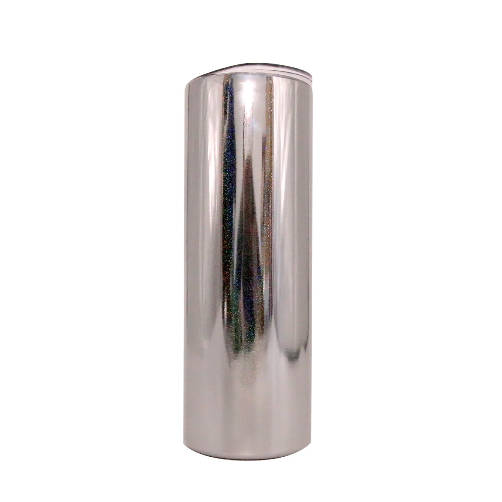 Wholesale 20oz Mirror Sublimation 304 Stainless Steel Tumblers Straight Double Walled Vacuum Insulated Tumbler Flask