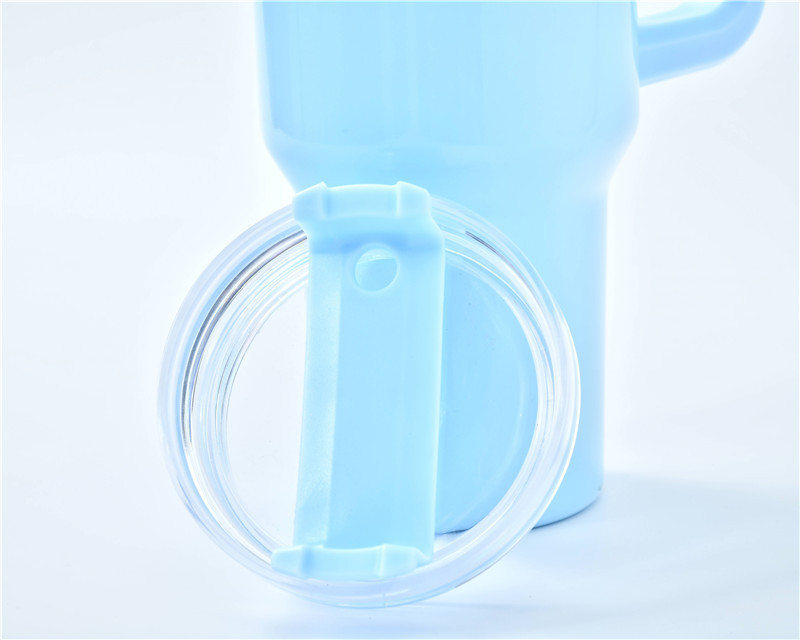 sublimation 40OZ travel mugs,5 mixed colors