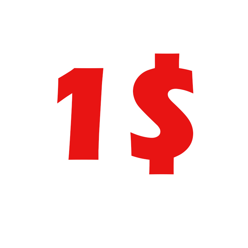 1$ Make up the difference