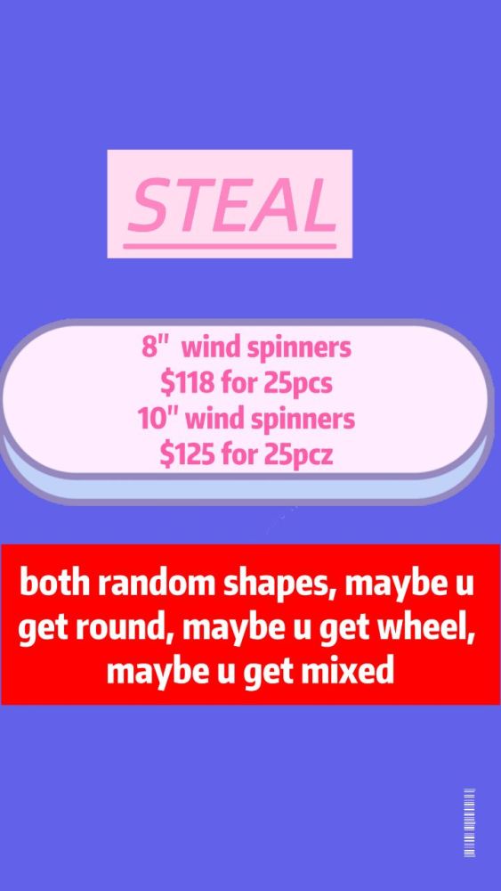 Spinners