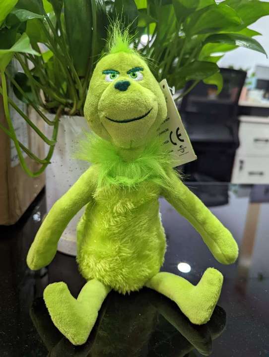 Green Monster Plush Doll Figure Toy for Boys and Girls Ideal Plush Gifts for Kids Birthday