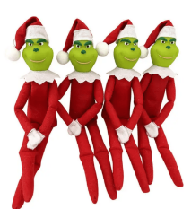 Green Monster Plush Doll Figure Toy for Boys and Girls Ideal Plush Gifts for Kids Birthday