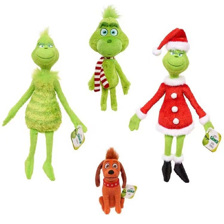 Green Monster Plush Doll Figure Toy for Boys and Girls Ideal Plush Gifts for Kids Birthday
