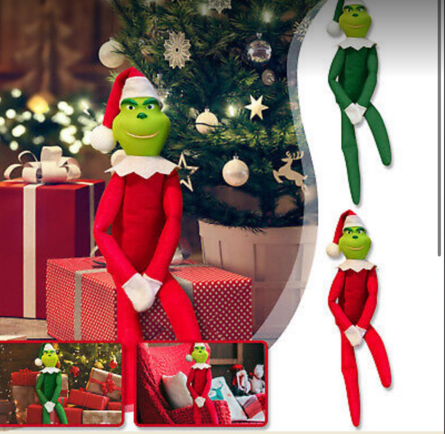 Green Monster Plush Doll Figure Toy for Boys and Girls Ideal Plush Gifts for Kids Birthday