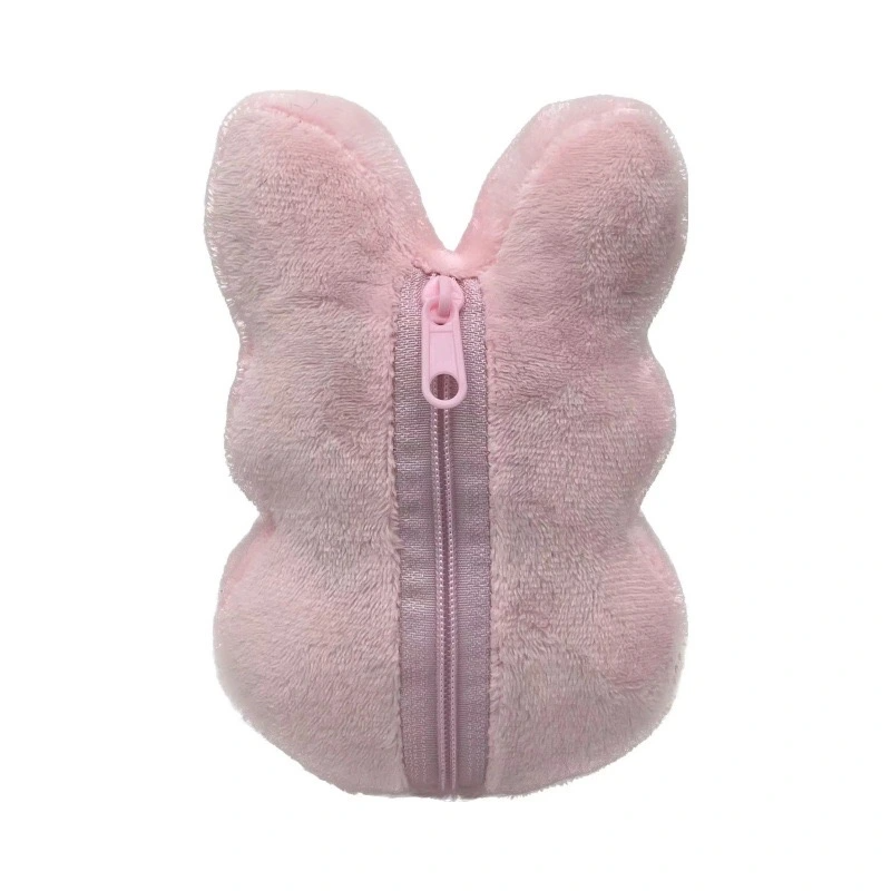 6 Plush Peeps Rabbit with Zipper for Easter- Chinese Warehouse