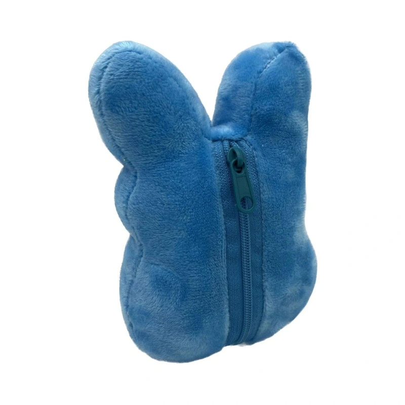 6 Plush Peeps Rabbit with Zipper for Easter- Chinese Warehouse
