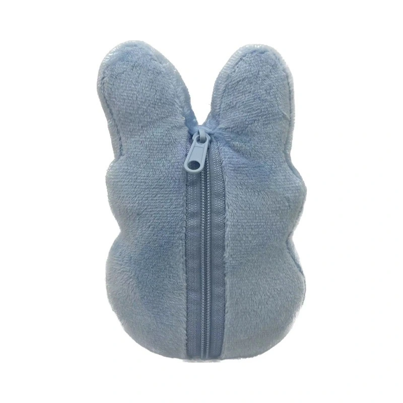 6 Plush Peeps Rabbit with Zipper for Easter- Chinese Warehouse