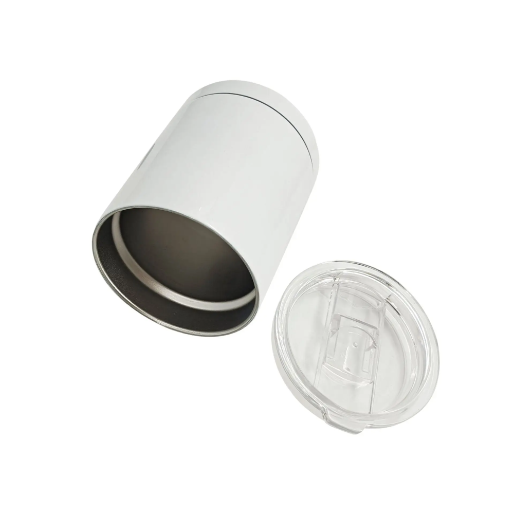 10oz Double Wall Vacuum Insulated Cup Sublimation Thermal Lowball Tumbler Spill Proof Lowball Travel Mug for DIY Printing