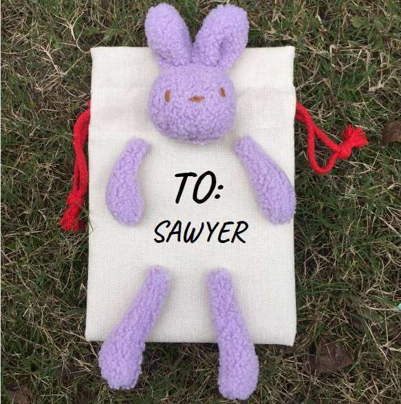 5 color mixed sublimation bunny for Easter- Chinese Warehouse