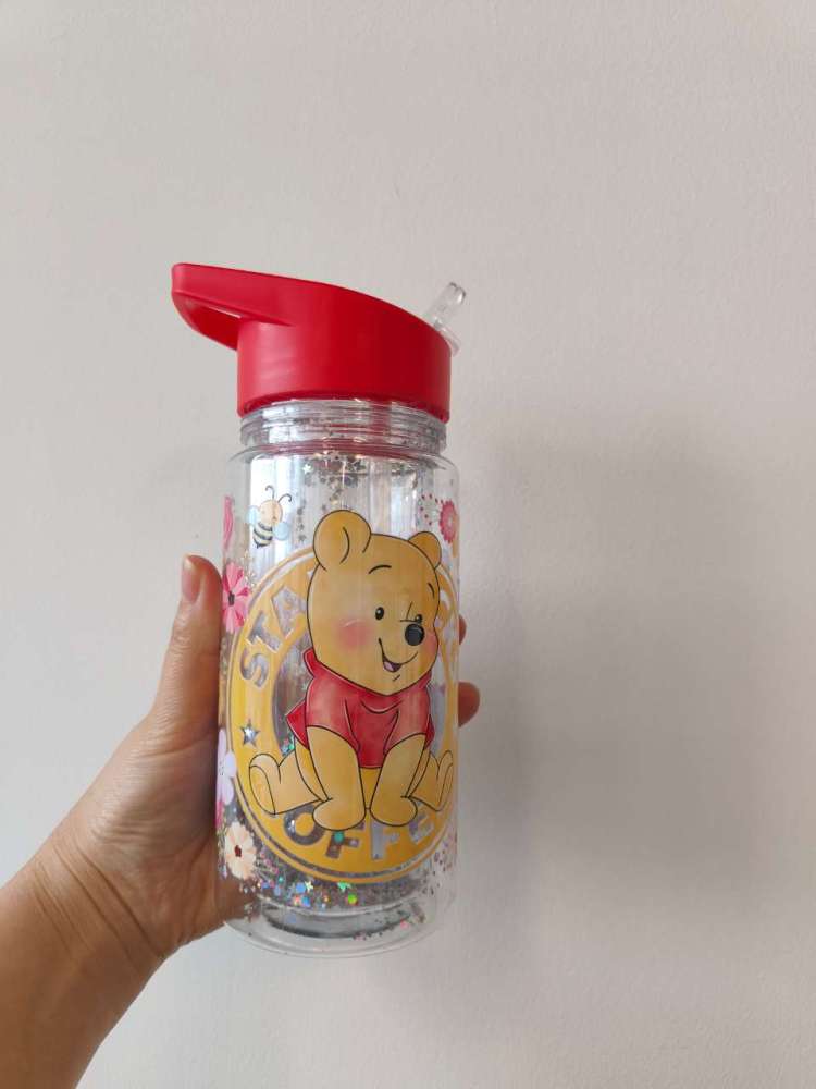 10oz plastic double wall cups mixed color lids  from China waehouse