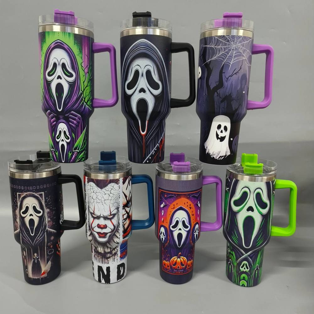 40OZ halloween holiday travel mugs