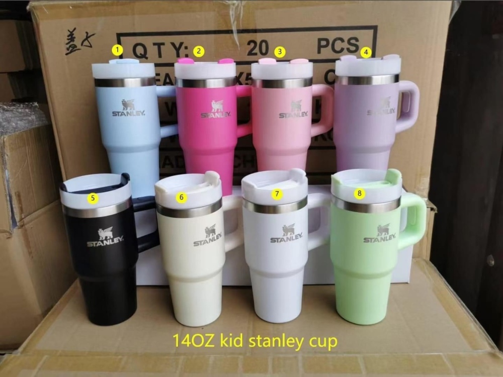 RTS CHIN 14oz double wall stainless steel tumbler for kids