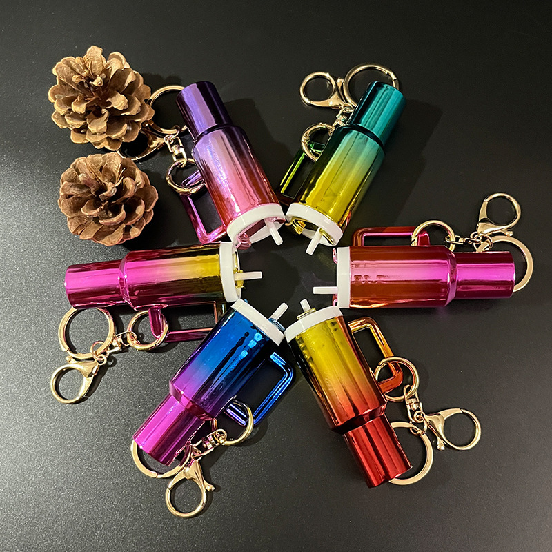 RTS CHINA plastic tumbler keychain