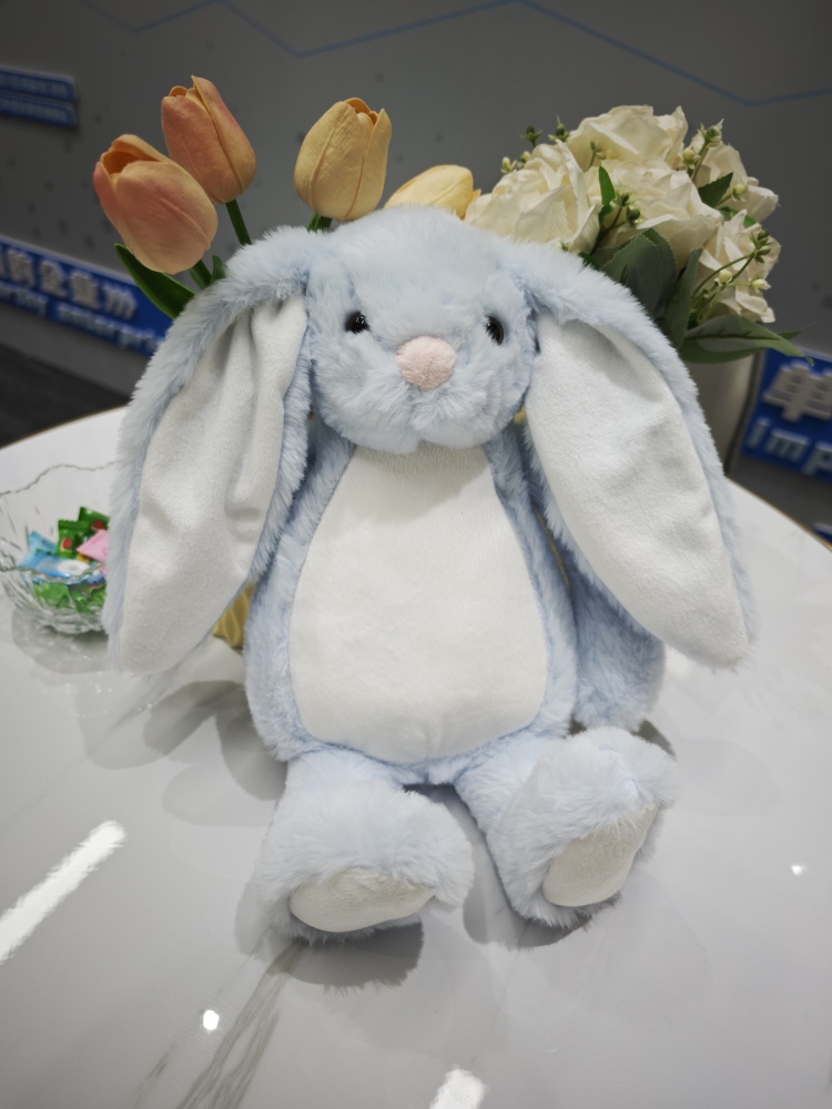Easter Sublimation Bunny Plush Doll Stuffed Gift Doll Kids Wholesale Easter Bunny Plush