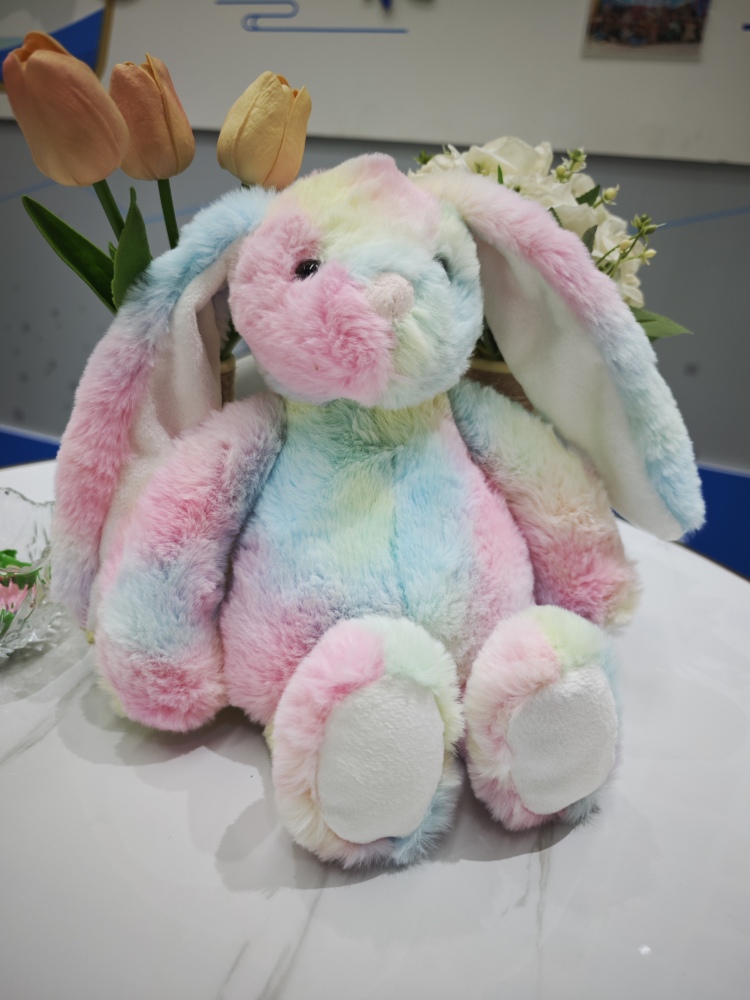Easter Sublimation Bunny Plush Doll Stuffed Gift Doll Kids Wholesale Easter Bunny Plush