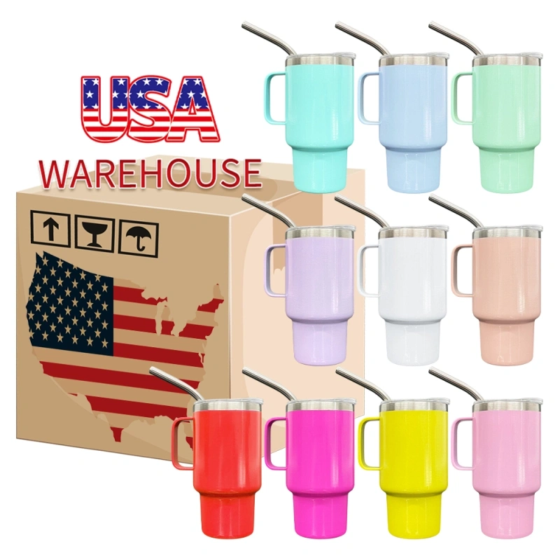 USA Warehouse 3oz Mini Tumbler Shot Glass With Handle For Blank Sublimation