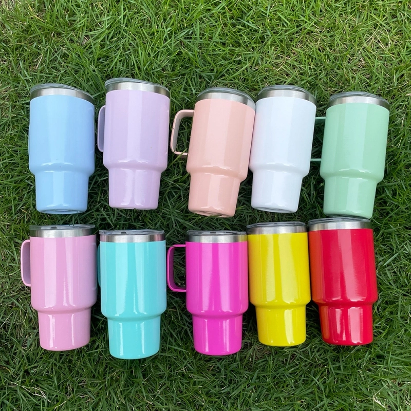 USA Warehouse 3oz Mini Tumbler Shot Glass With Handle For Blank Sublimation