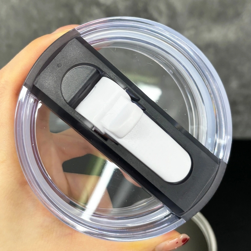 20 Pack USA Warehouse H3.0 40oz Leak Proof Lids Tumblers New Protour Style with Removable Nozzle Cover Glossy White Sublimation Tumblers