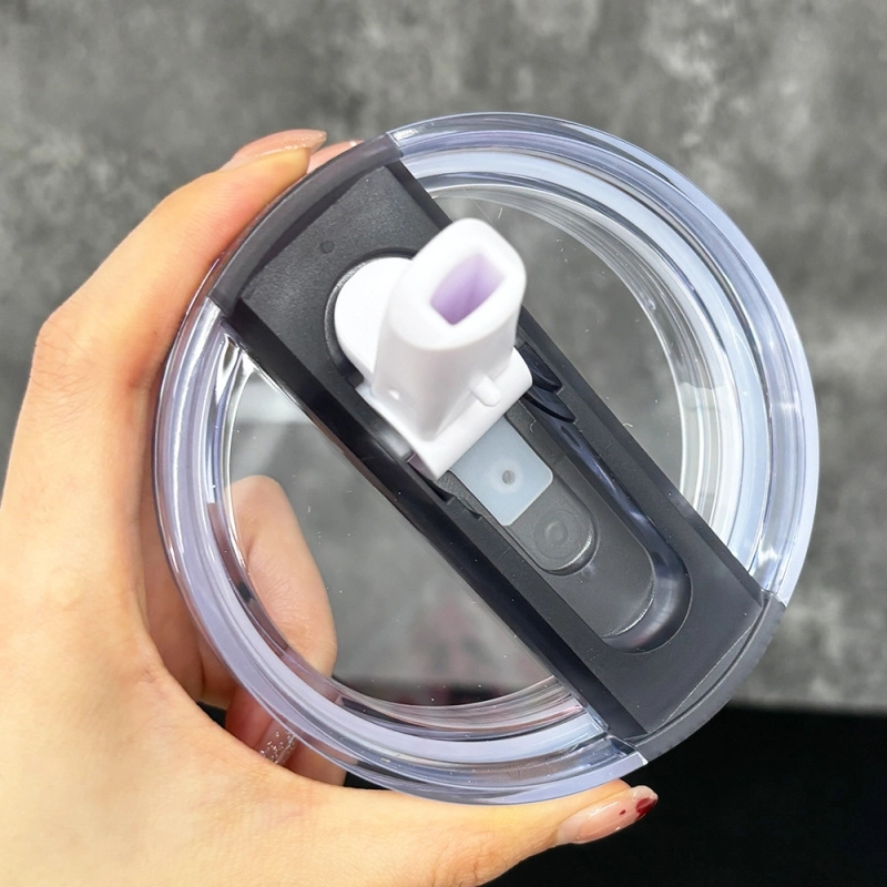 20 Pack USA Warehouse H3.0 40oz Leak Proof Lids Tumblers New Protour Style with Removable Nozzle Cover Glossy White Sublimation Tumblers