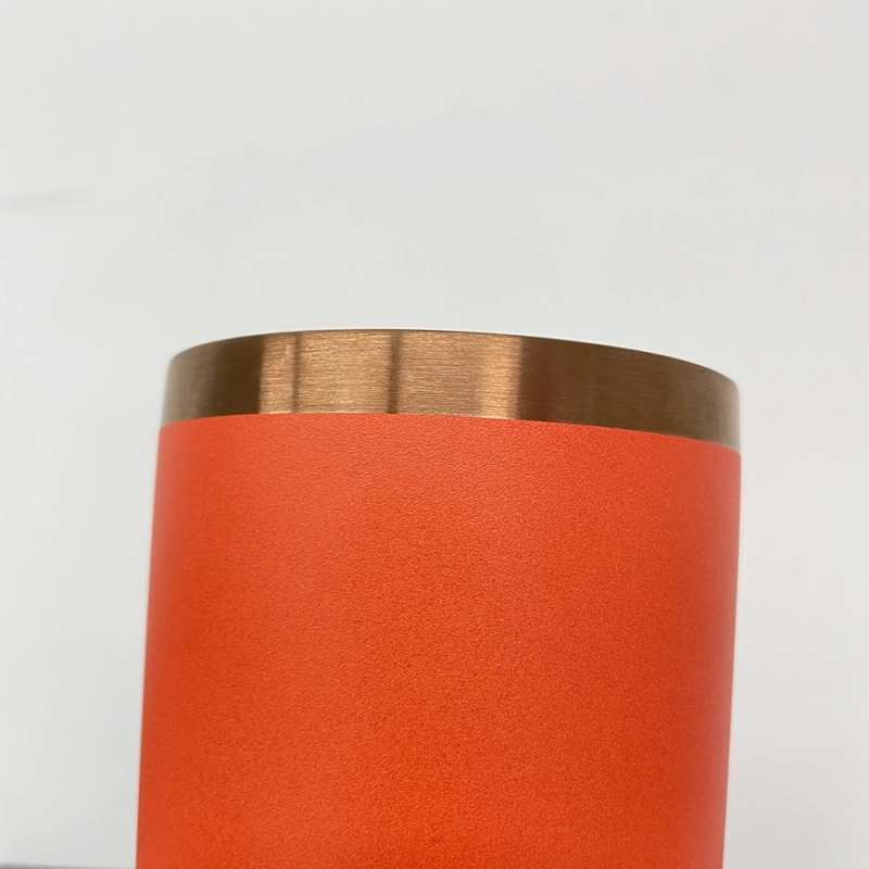 25 Pack USA Warehouse Bright Colors 20oz Copper Plated Powder Coat Coffee Yeti Stainless Steel Tumbler with Magnetic Lid for Laser Engraving
