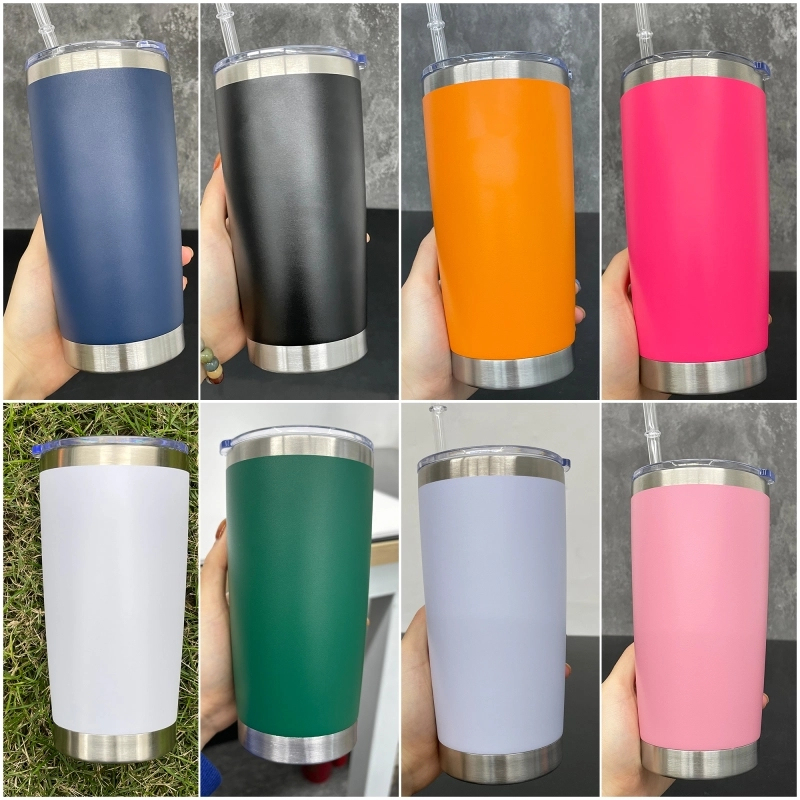 25 Pack USA Warehouse Yeti Power Coated 20oz Tumbler for Laser Engraving