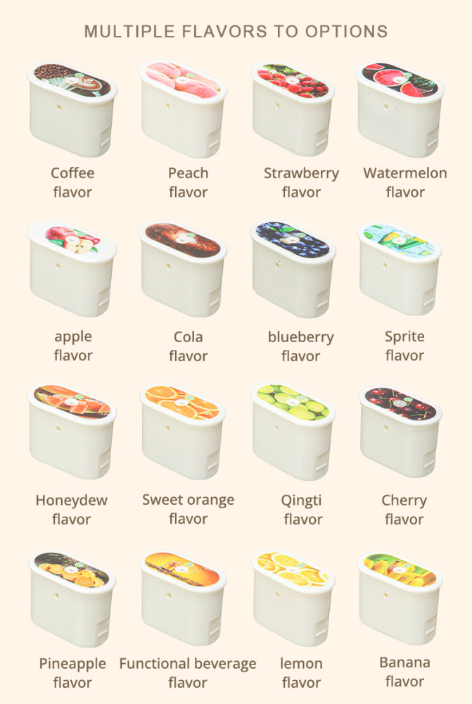Customized Logo Tritan Air Up Scented Flavored Cup Drinking Fragrant Smell Scent Flavour Plastic Water Bottle With Fruit Flavor Pod