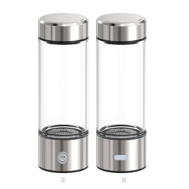 Custom Logo Hydrogenated Waterbottle Smart SPE PEM Technology Hydrogen Rich Water Bottle Generator H2 Ionizer Hydrogen-rich Cup