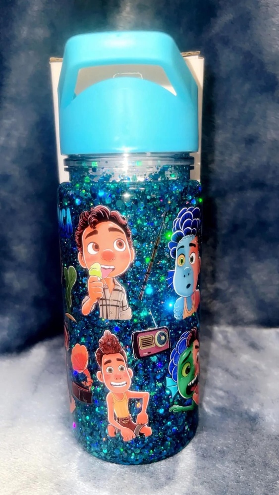 10oz snowglobe plastic cup 50pcs US warehouse
