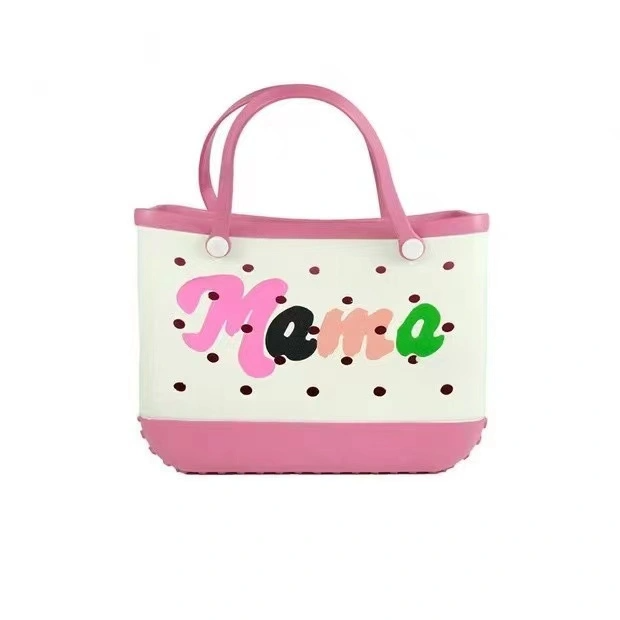 Medium/Large Size EVA Beach Bag With Patterns Shipped From China Warehouse