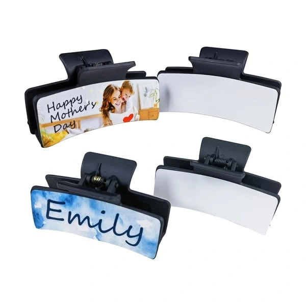 Different Colors Sublimation Hair Clips Shipped From China By Air