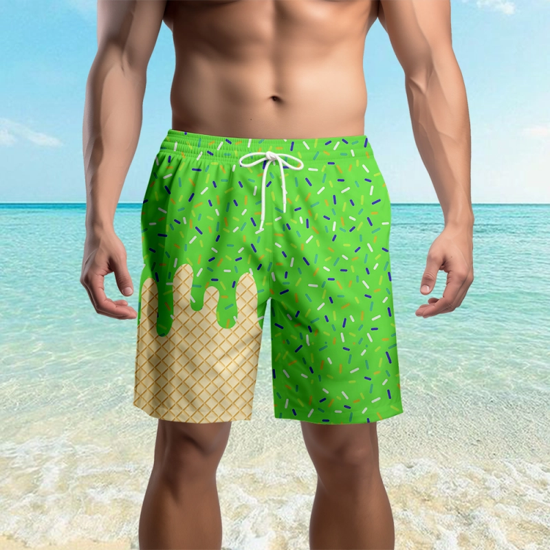 Boy's Beach Colorful Swim Trunks Shipped From China By Air