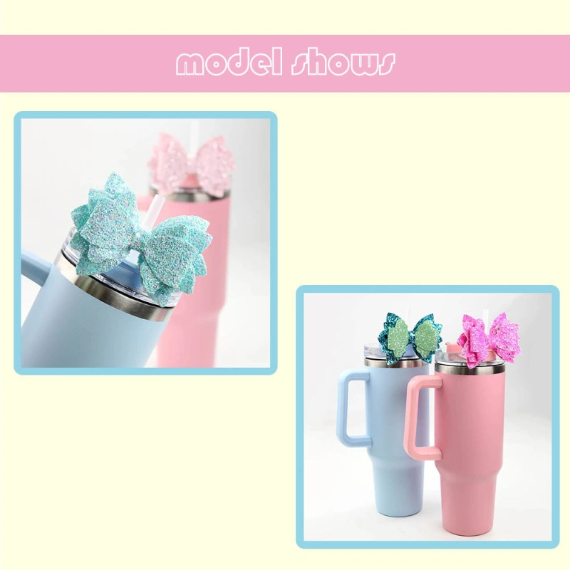 Glitter 400Z Cups Bow Accessories