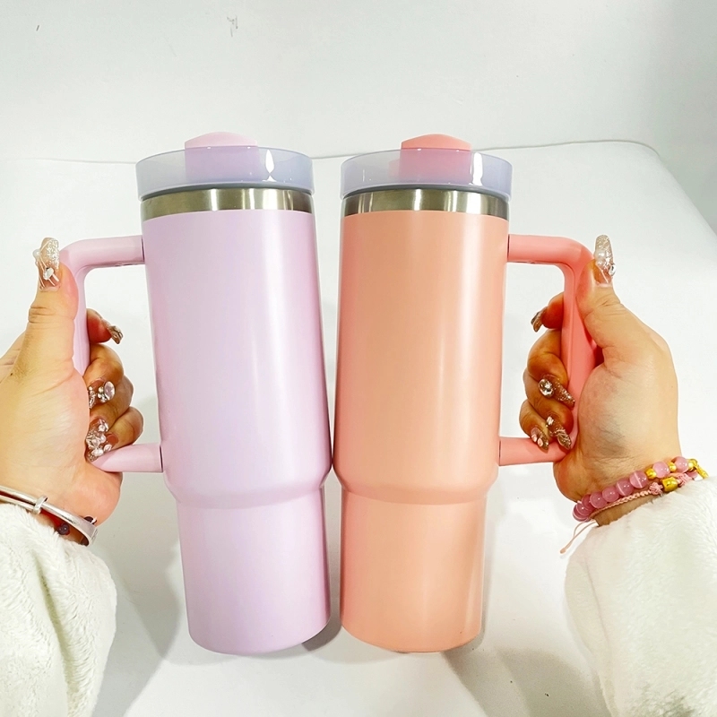 20 Pack USA Warehouse H2.0 30oz Macaron Rainbow Mix Colors Blank Sublimation Quencher Tumbler 30 oz Stainless Steel Cup