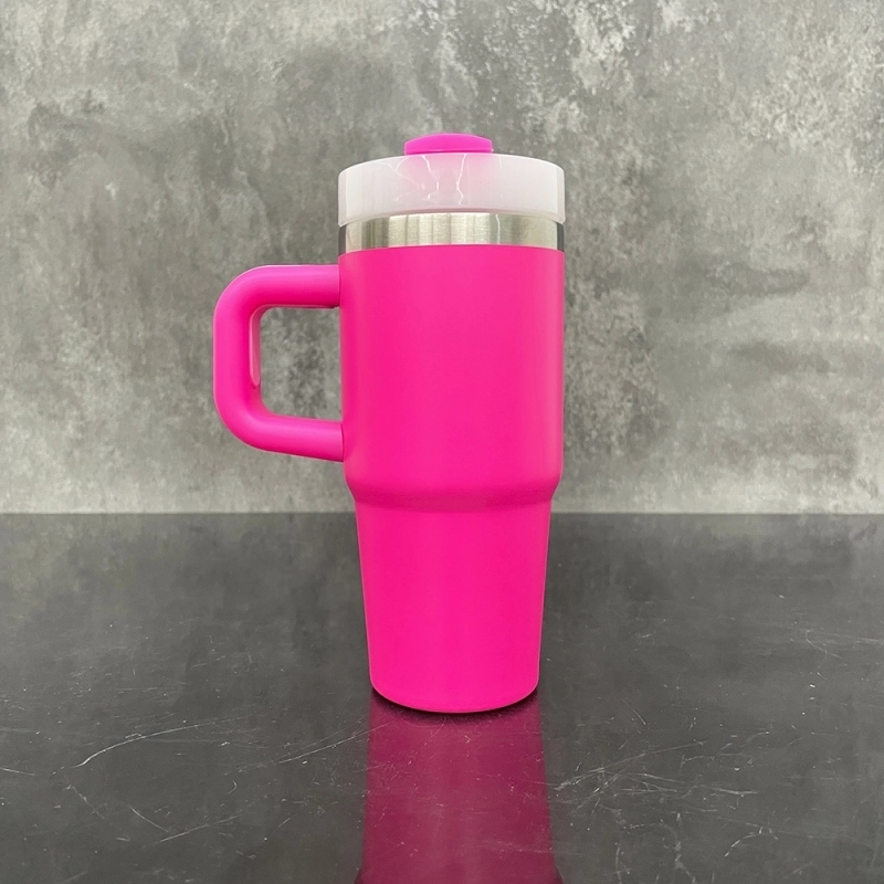 25 Pack USA Warehouse 14oz Kids Baby Macaron Color Tumblers Cup Kids Stainless Steel Mug with Handle for Sublimation and UV DTF Wraps
