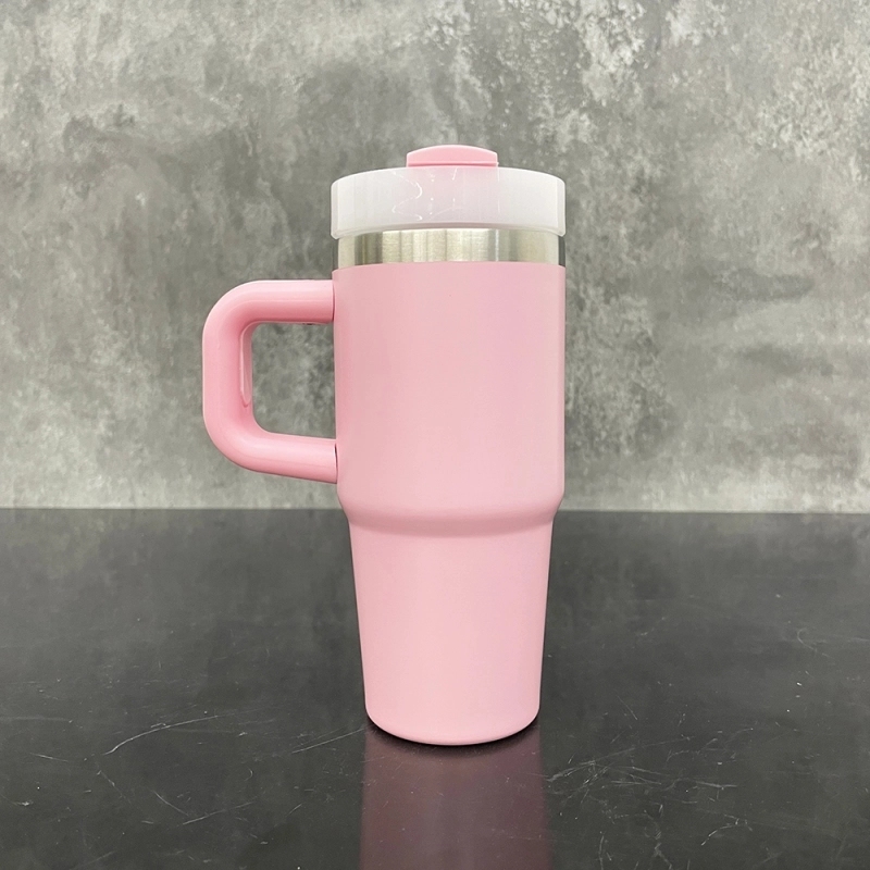 25 Pack USA Warehouse 14oz Kids Baby Macaron Color Tumblers Cup Kids Stainless Steel Mug with Handle for Sublimation and UV DTF Wraps