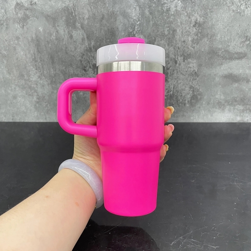 25 Pack USA Warehouse 14oz Kids Baby Macaron Color Tumblers Cup Kids Stainless Steel Mug with Handle for Sublimation and UV DTF Wraps