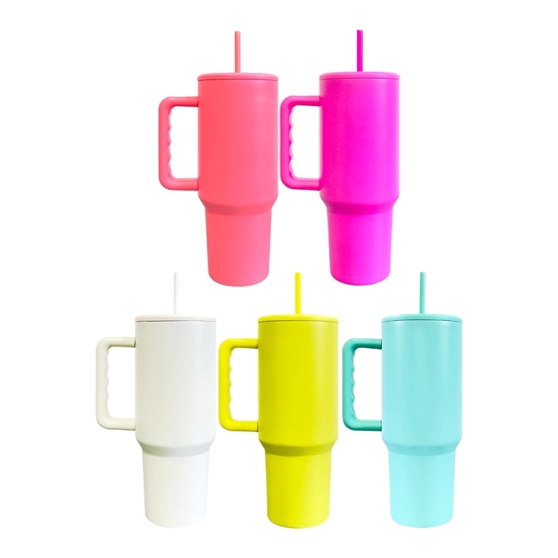 25 Pack USA Warehouse Blank Sublimation H3.0 40oz Travel Mugs  40 oz Stainless Steel Tumbler