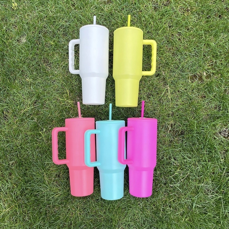 25 Pack USA Warehouse Blank Sublimation H3.0 40oz Travel Mugs  40 oz Stainless Steel Tumbler