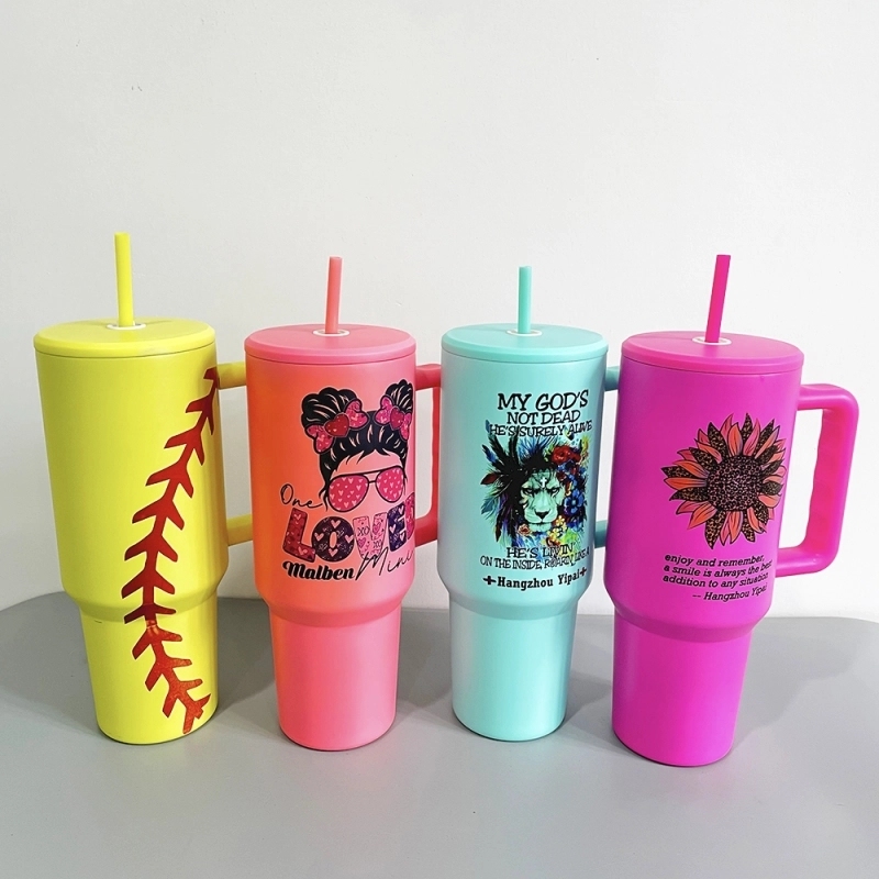 25 Pack USA Warehouse Blank Sublimation H3.0 40oz Travel Mugs  40 oz Stainless Steel Tumbler