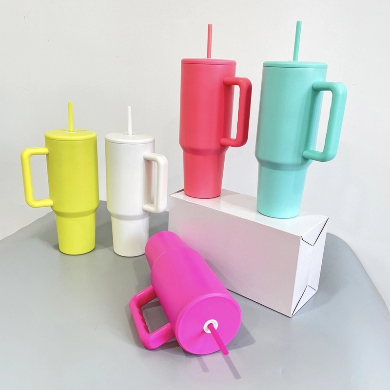 25 Pack USA Warehouse Blank Sublimation H3.0 40oz Travel Mugs  40 oz Stainless Steel Tumbler