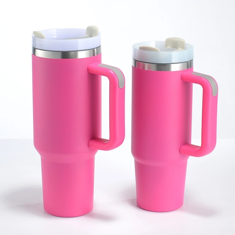 25 Pack USA Warehouse 30oz H2.0 Powder Coat Stanley Quencher Tumblers 30 oz Stainless Steel Cup for Laser Engrabing