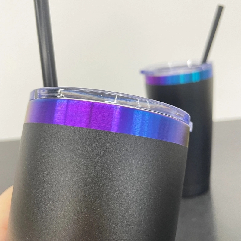 25 Pack USA Warehouse 20oz Black Chroma Yeti Style Blank Powder Coat Coffee Cups 20 oz Stainless Steel Tumbler