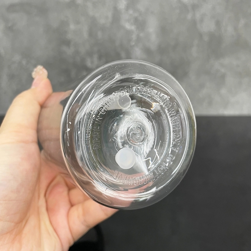 25 Pack 50 Pack China Warehouse 10oz 15oz Double Walled Plastic Water Bottles Plastic Tumbler Cup For Snow Globes With Pre Drilled Hole And Plug
