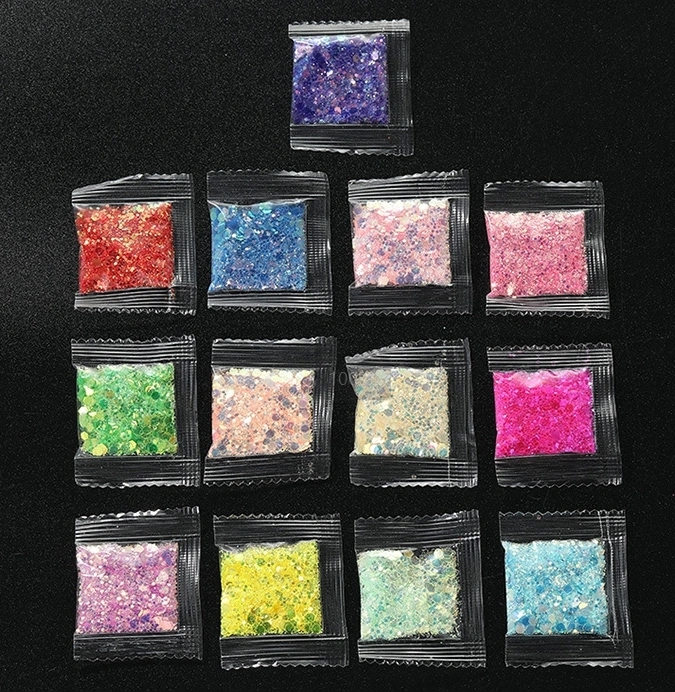 1Kg Pack China Warehouse 0.4mm 1mm 2.5mm Glitter for Art Crafts Tumbler Scrapbook Jewelry Making, Assorted Body Face Hair Glitter Bulk Ship By Air