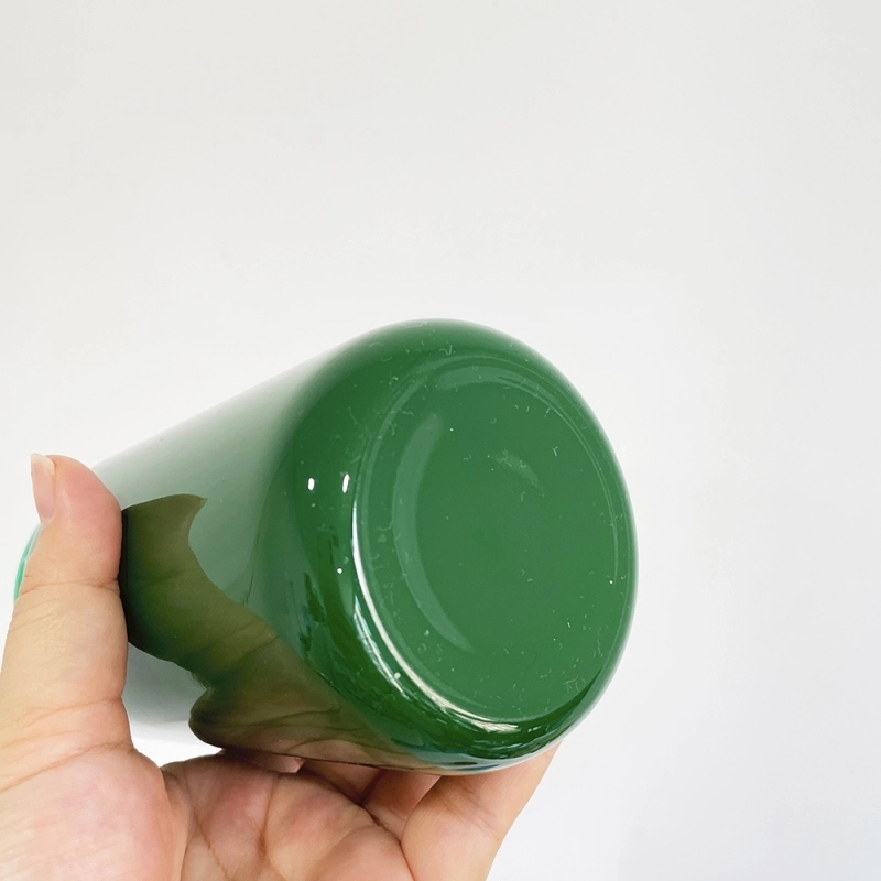 50 Pack USA Warehouse 16oz Christmas Green Red Mix Color Sublimation Glass Can Both Work for UV DTF Wraps