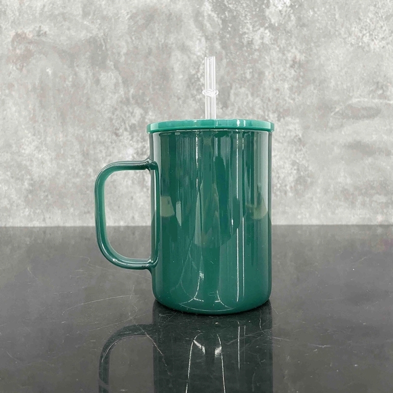 25 Pack USA Warehouse 17oz Blank Sublimation Glass Mugs for Coffee Hot Cocoa Pretty Warm Autumn Fall Winter Color Gass Cups for UV DTF Wraps