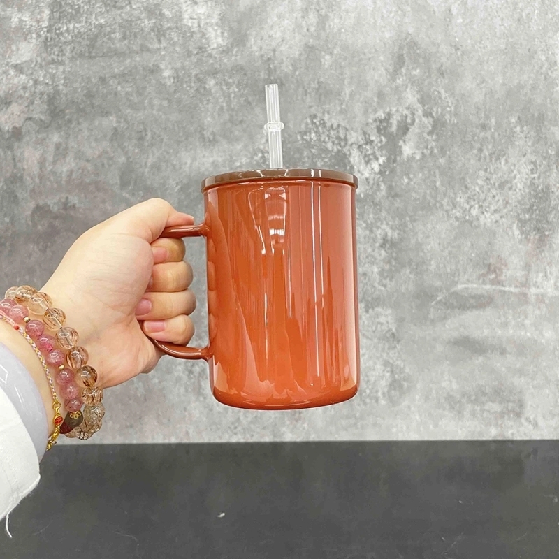 25 Pack USA Warehouse 17oz Blank Sublimation Glass Mugs for Coffee Hot Cocoa Pretty Warm Autumn Fall Winter Color Gass Cups for UV DTF Wraps