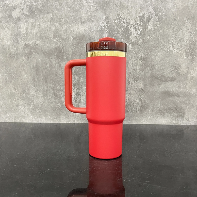 20 Pack USA Warehouse 30oz Mirror Gold Underneath Quencher Christmas Color Tumbler 30 oz Stainless Steel Cup for Laser Engraving