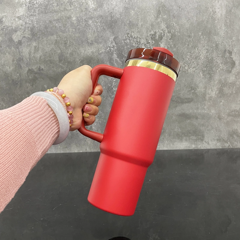 20 Pack USA Warehouse 30oz Mirror Gold Underneath Quencher Christmas Color Tumbler 30 oz Stainless Steel Cup for Laser Engraving