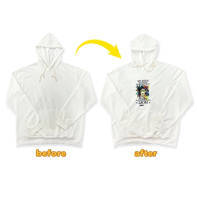 50 Pack USA Warehouse HOODIES White Blank Sublimation Blanks Men Women Hoodies Mix Sizes Sold By Case